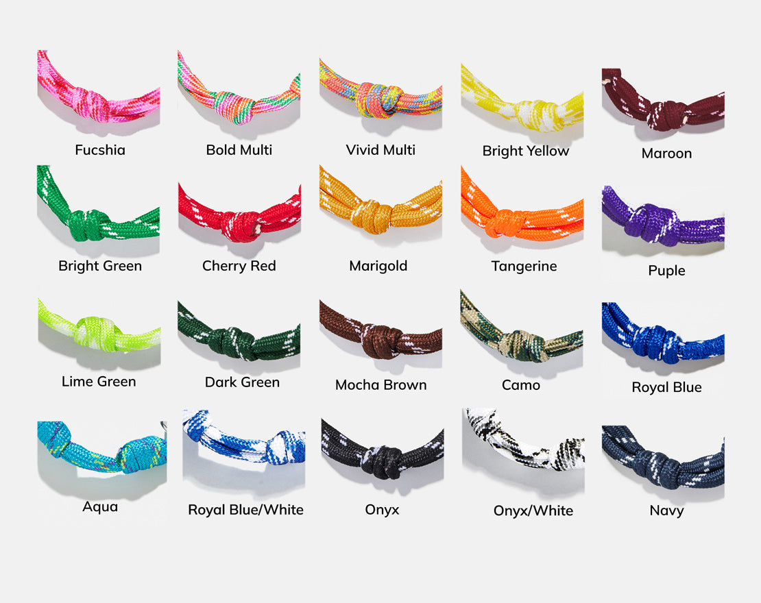 Knotty Initial Custom Bracelet - Tangerine Single Letter-Blues Comming