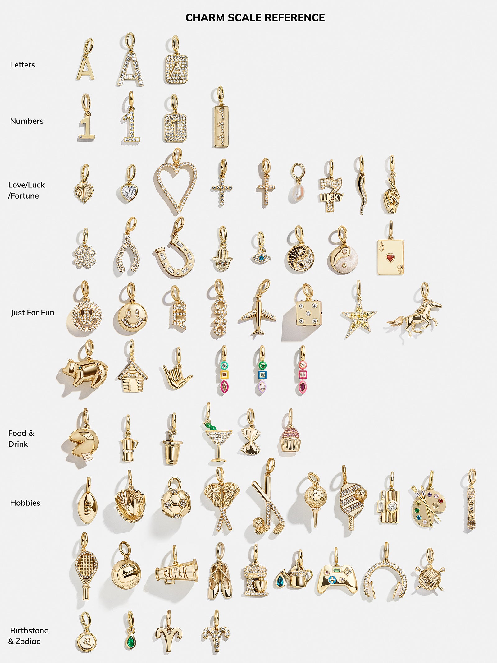 Just For Fun Cluster Charm - Pave Star-Blues Comming