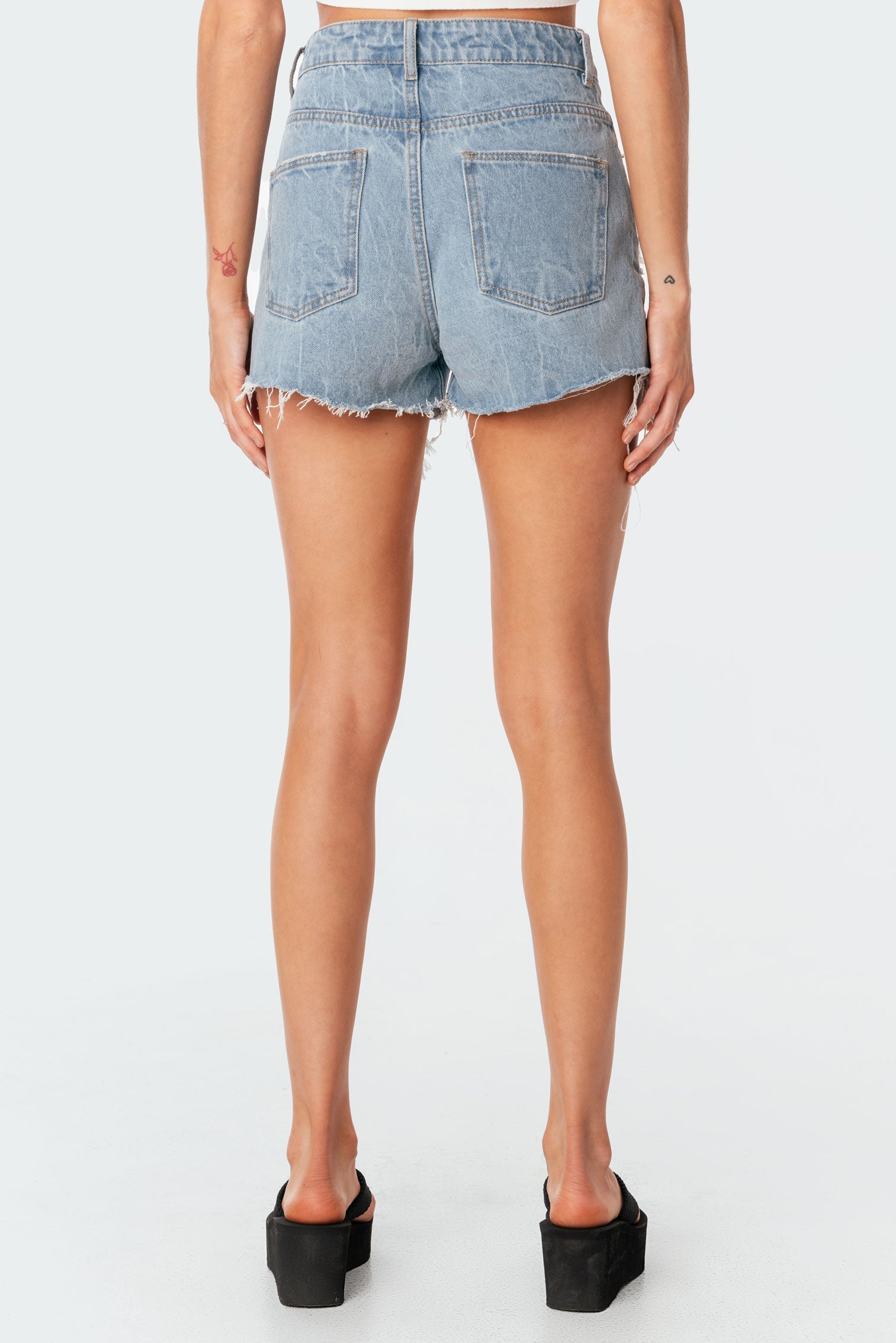 Cali Girl Denim Shorts-Milans Time