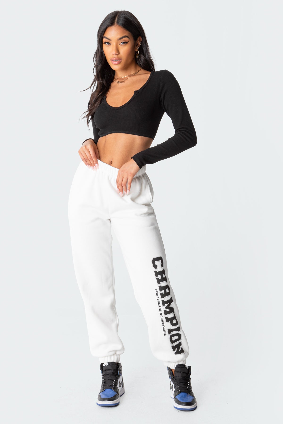 Romance Ribbed Crop Top-Milans Time