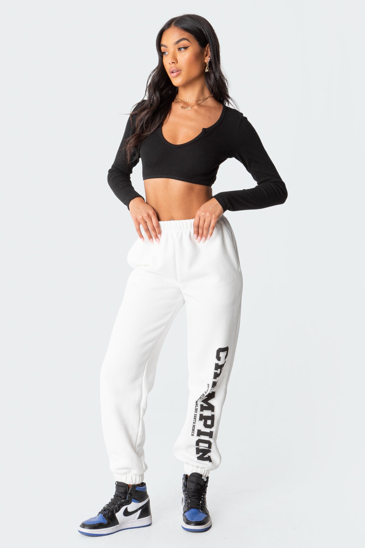 Romance Ribbed Crop Top-Milans Time