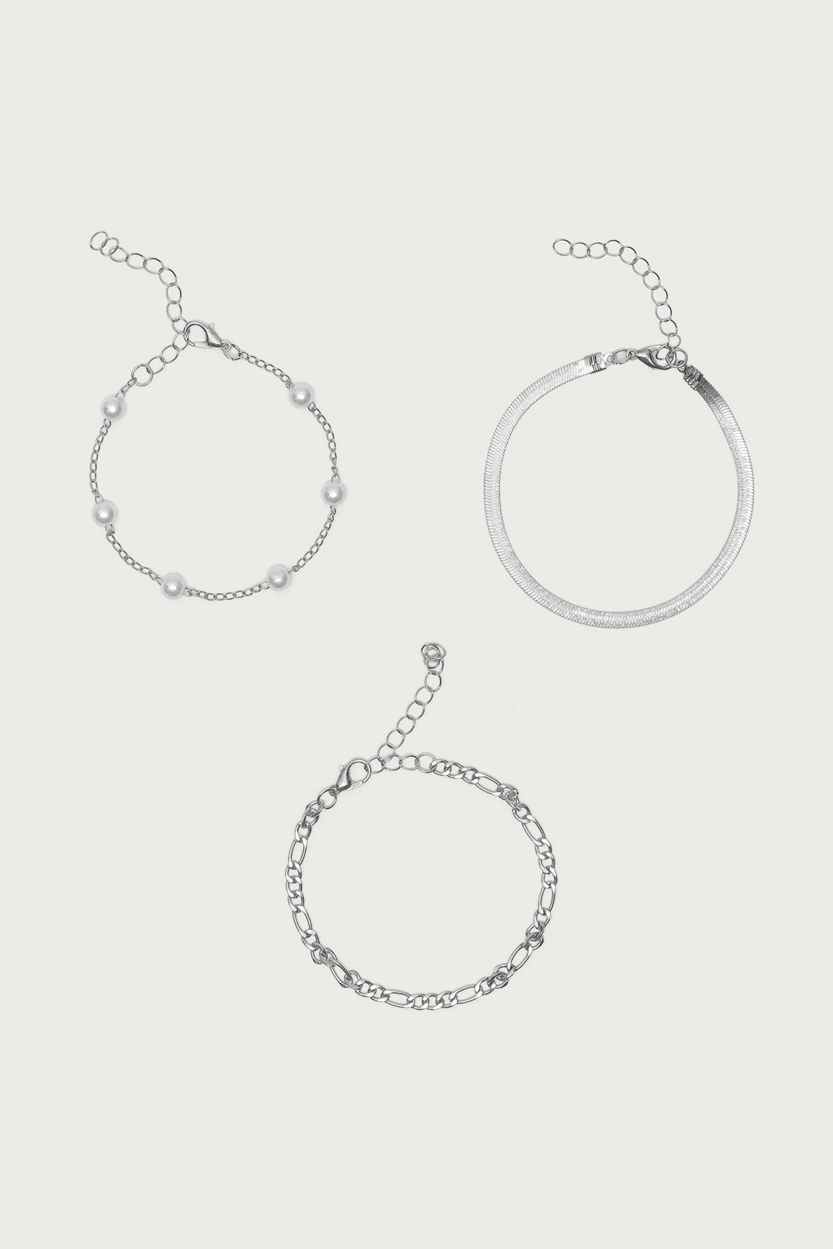 Mixed Chain Bracelets-Milans Time