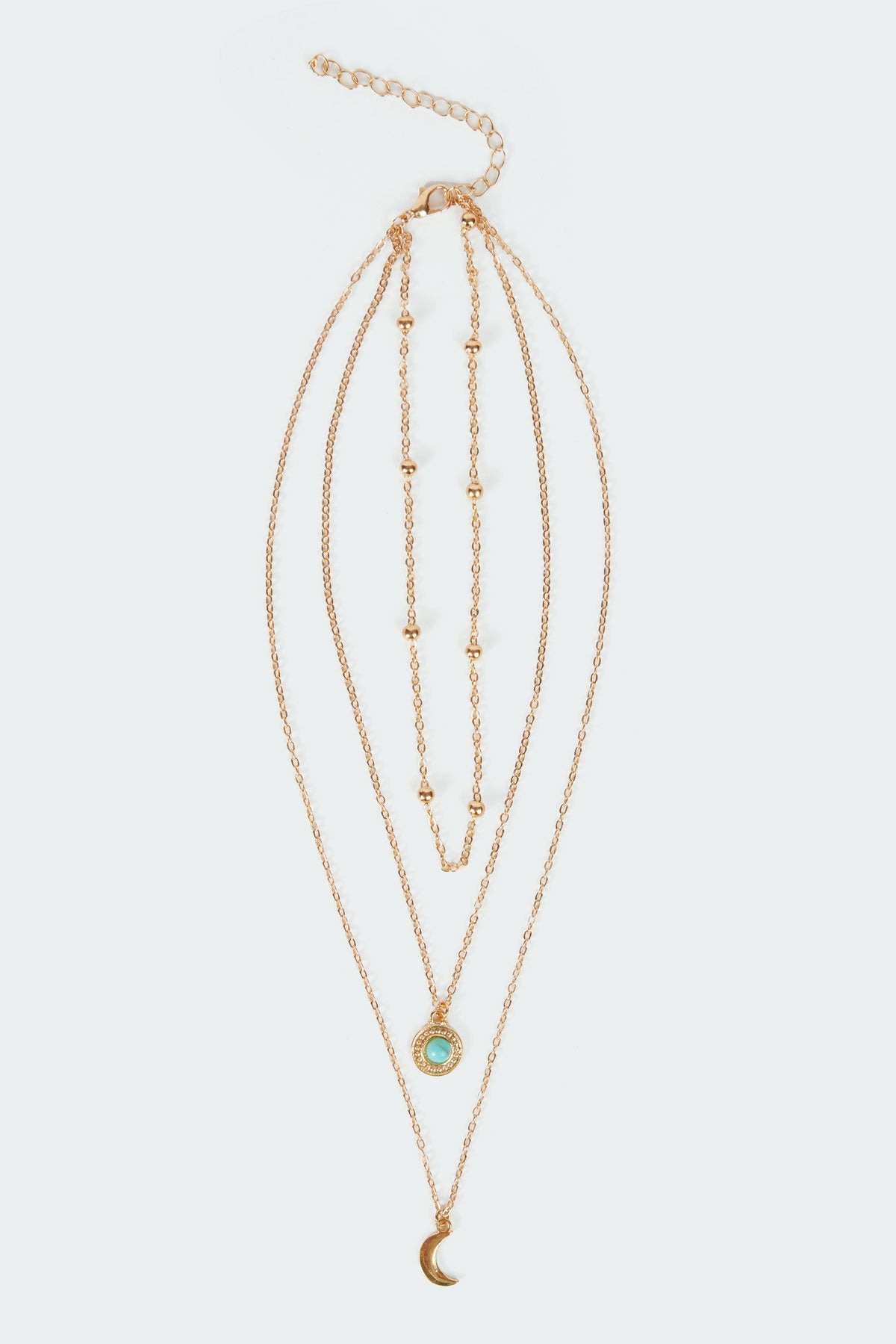 Galaxy Layered Necklace-Milans Time