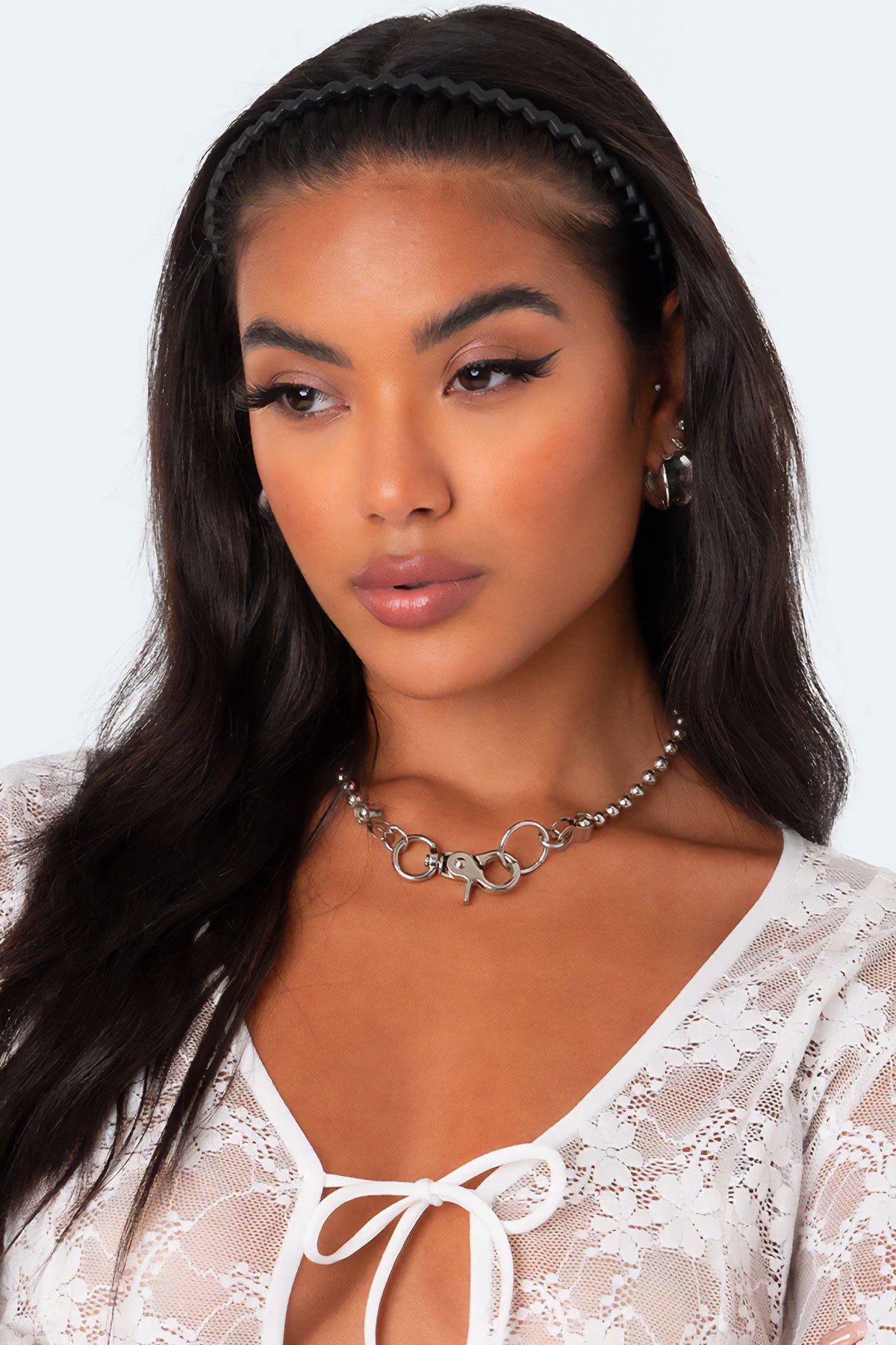 Lizi Curly Headband-Milans Time