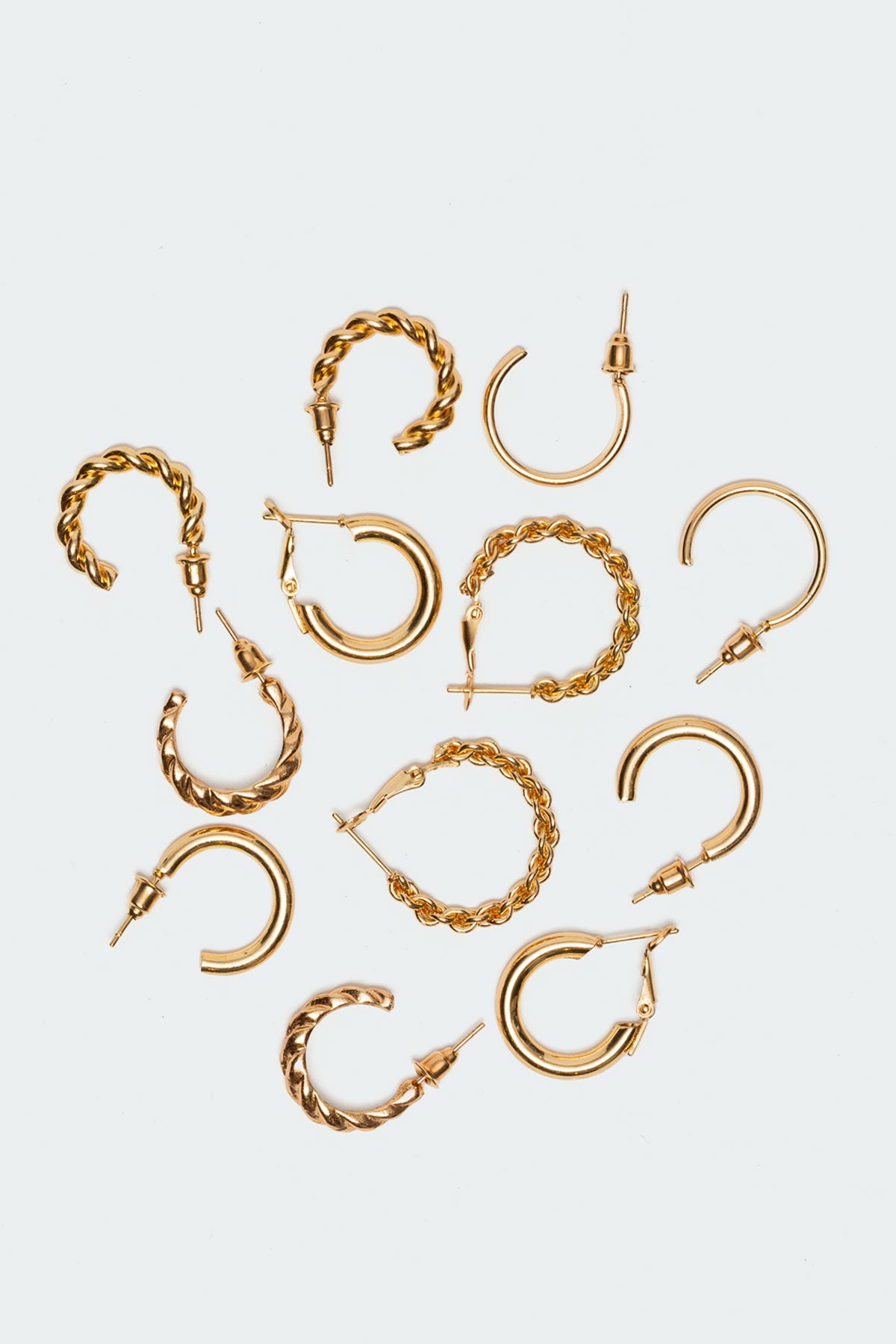 Hoop Earrings Pack-Milans Time