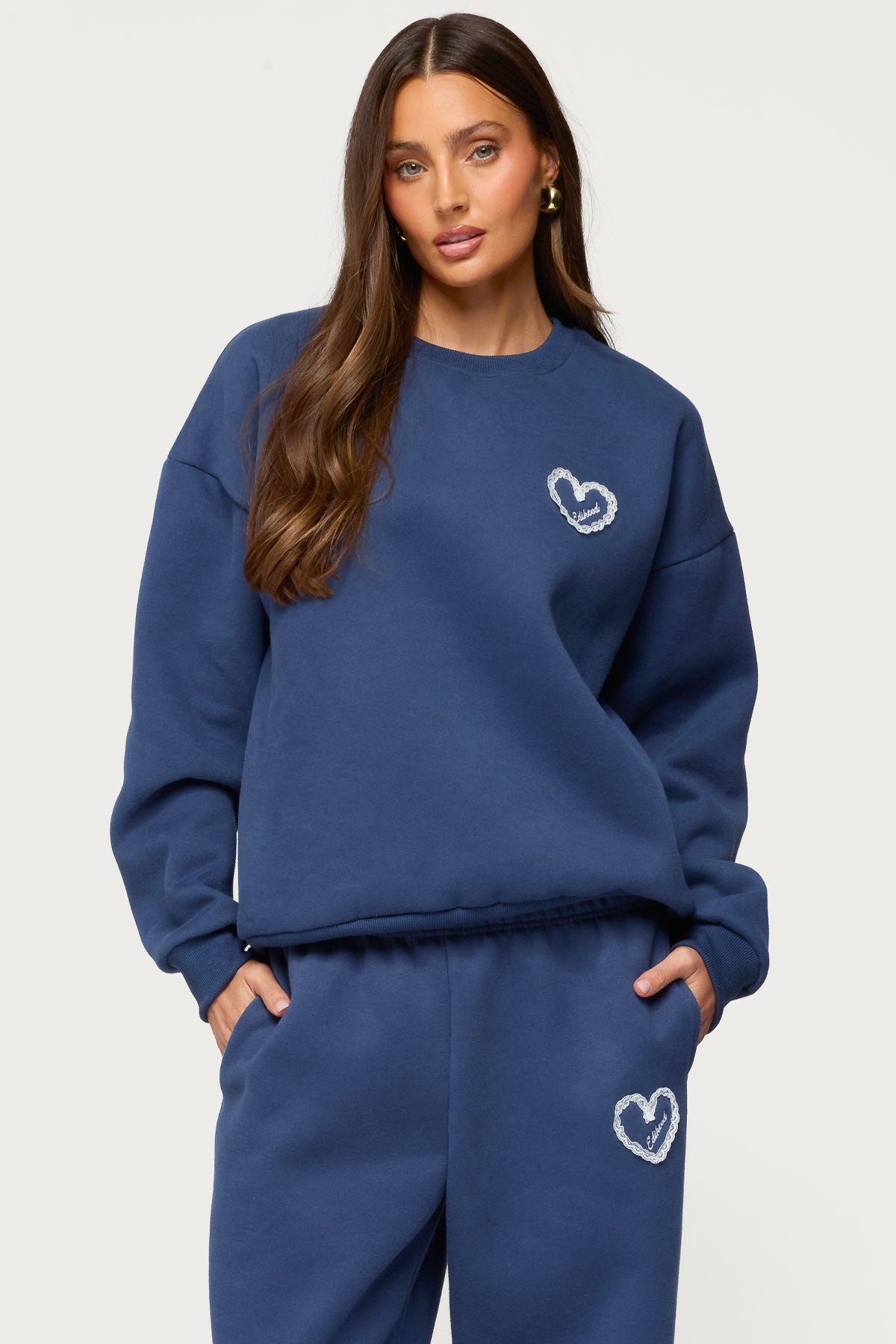 Love Milans Time Oversized Sweatshirt-Milans Time