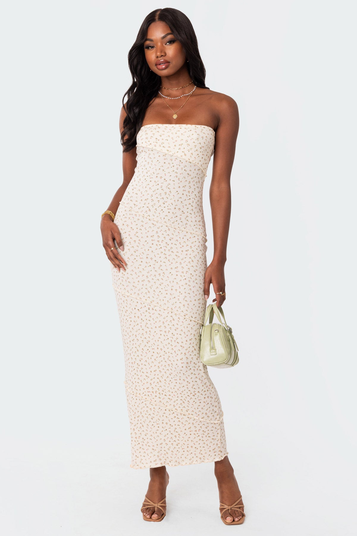 Lynn Ribbed Maxi Dress-Milans Time