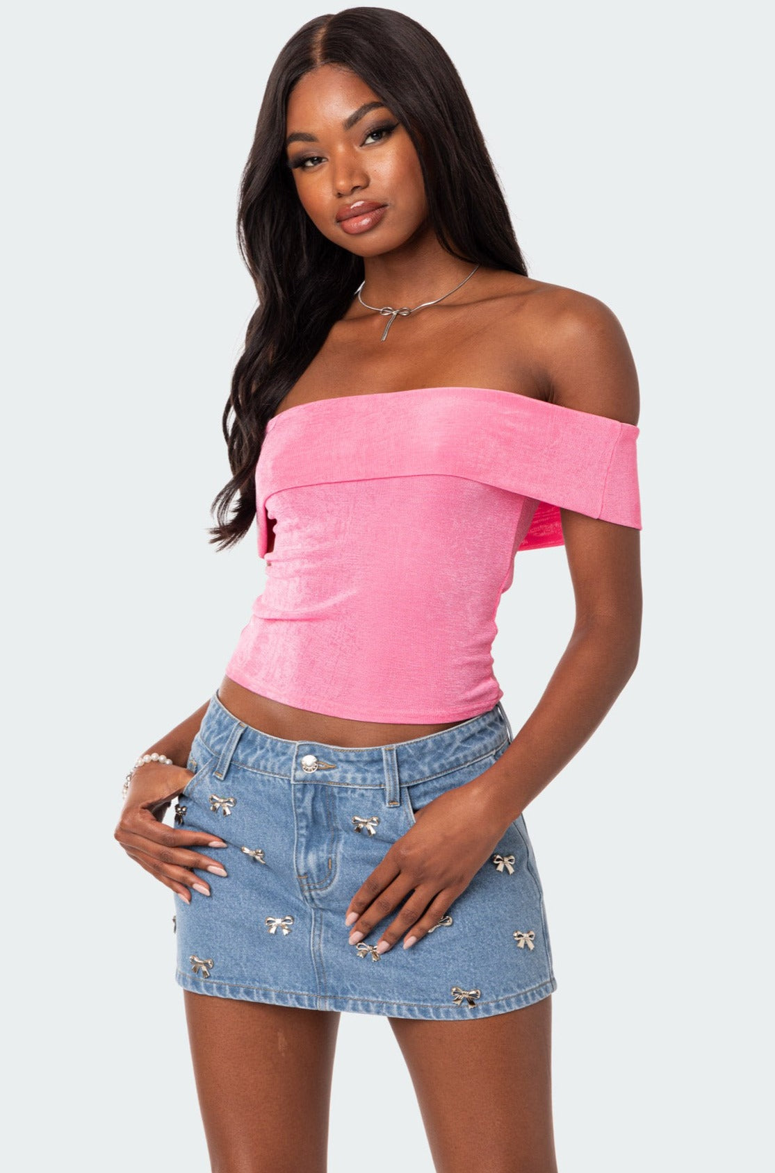 Mindi Fold Over Top-Milans Time