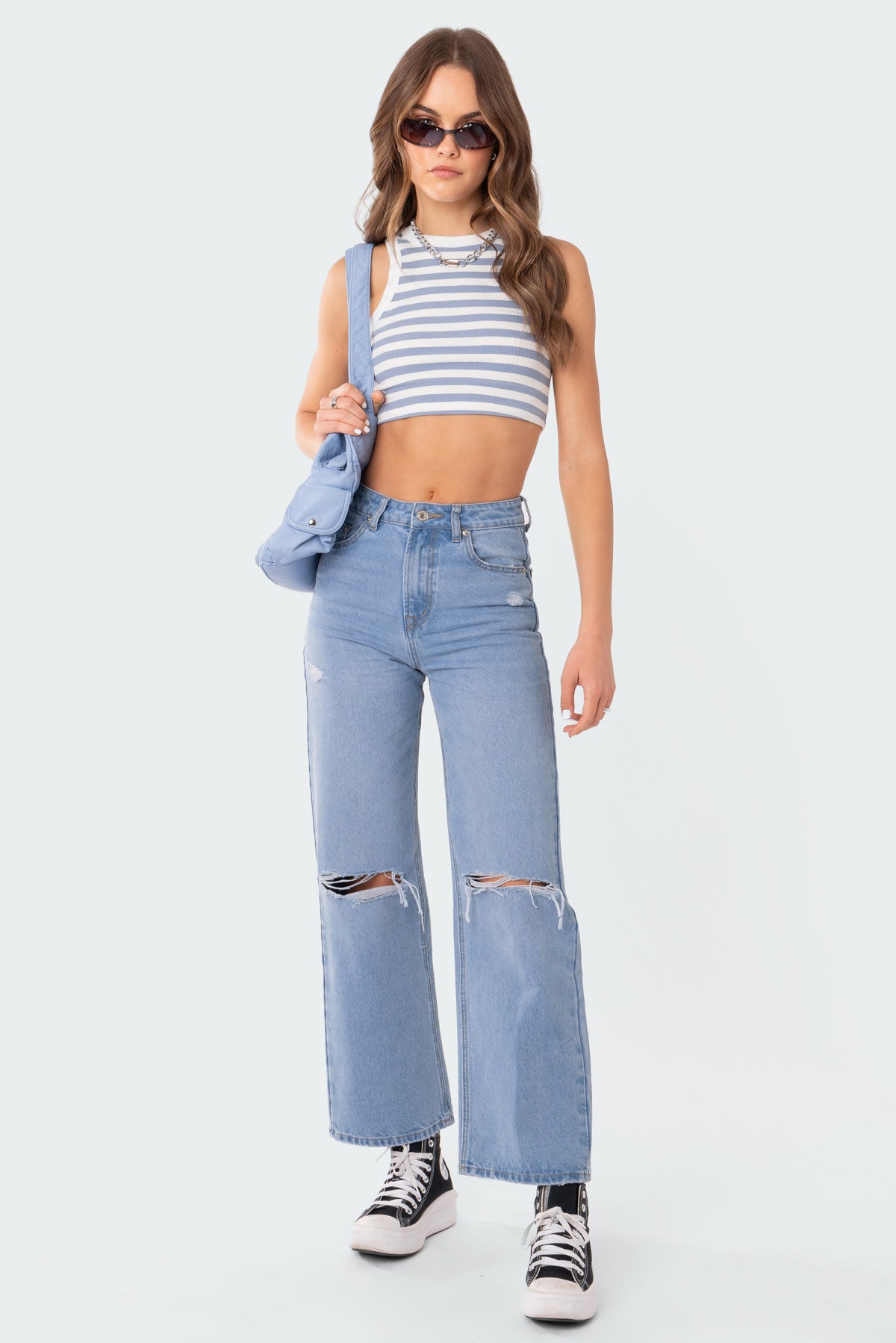 Lori High-Rise Wide Leg Jeans-Milans Time