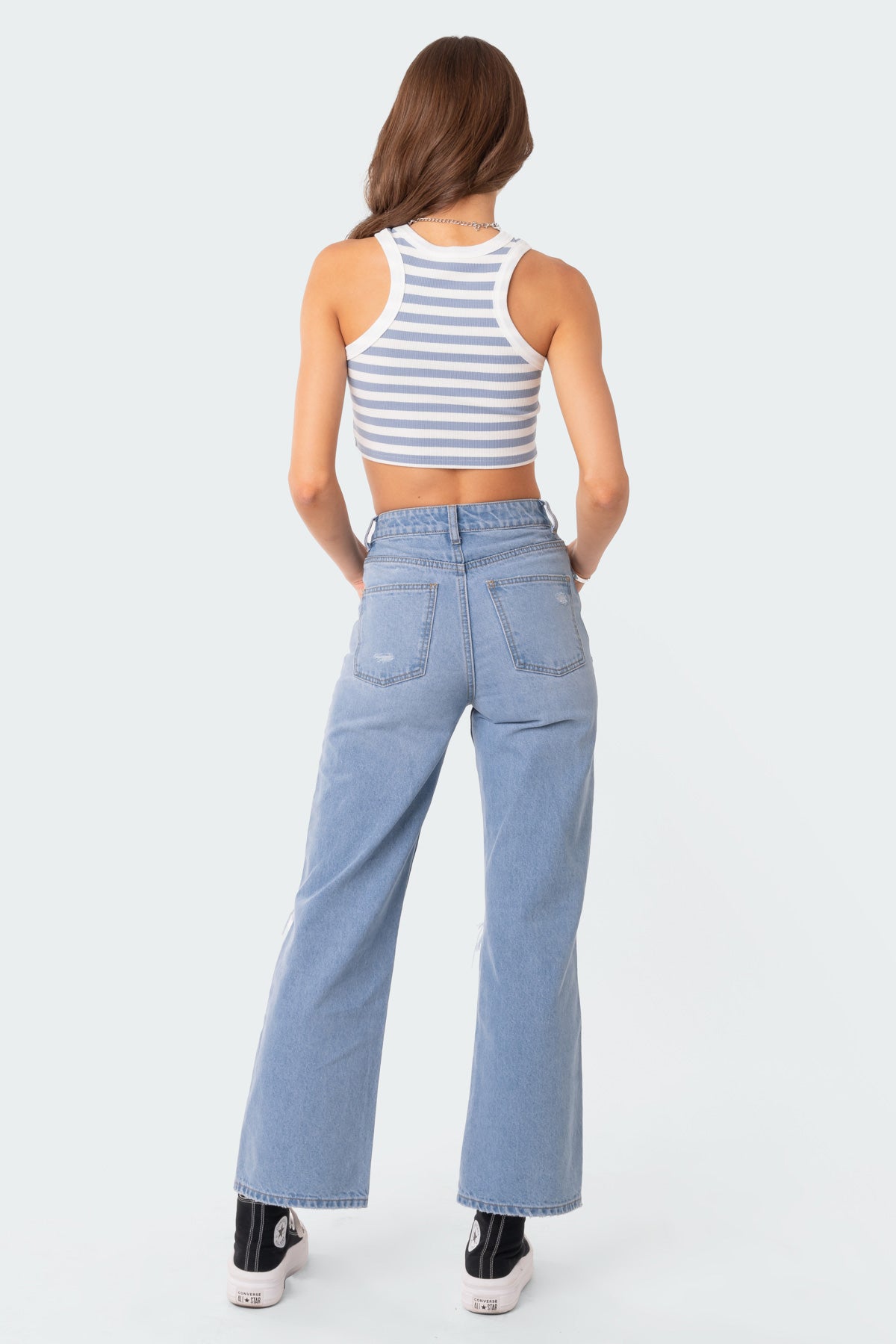 Lori High-Rise Wide Leg Jeans-Milans Time