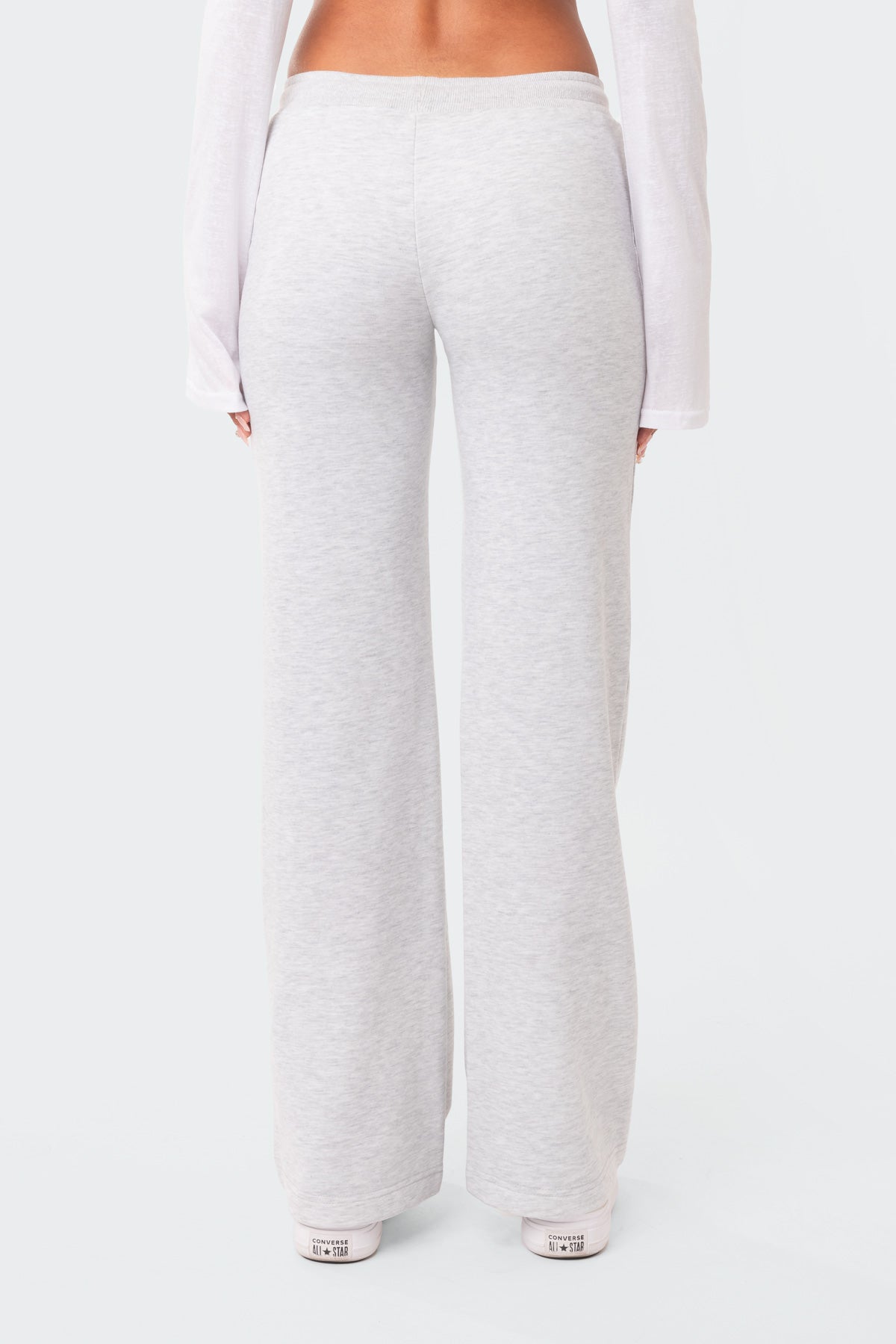 Dramatic Low-Rise Sweatpants-Milans Time