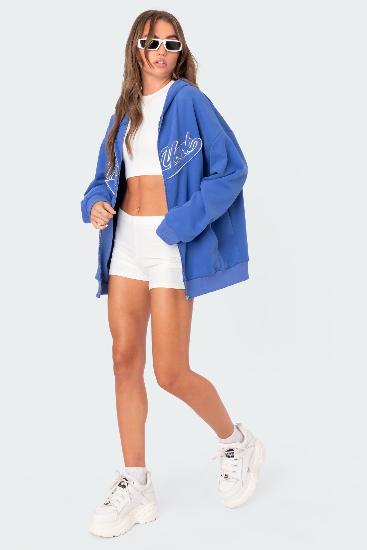 New York Oversized Hoodie-Milans Time