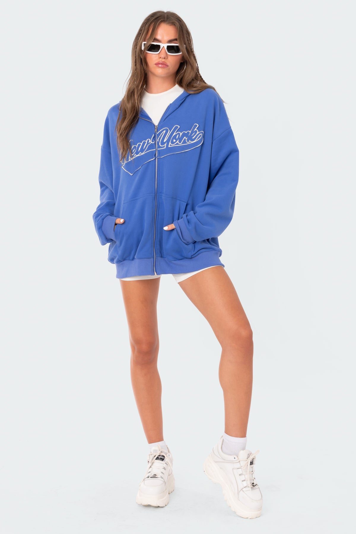 New York Oversized Hoodie-Milans Time