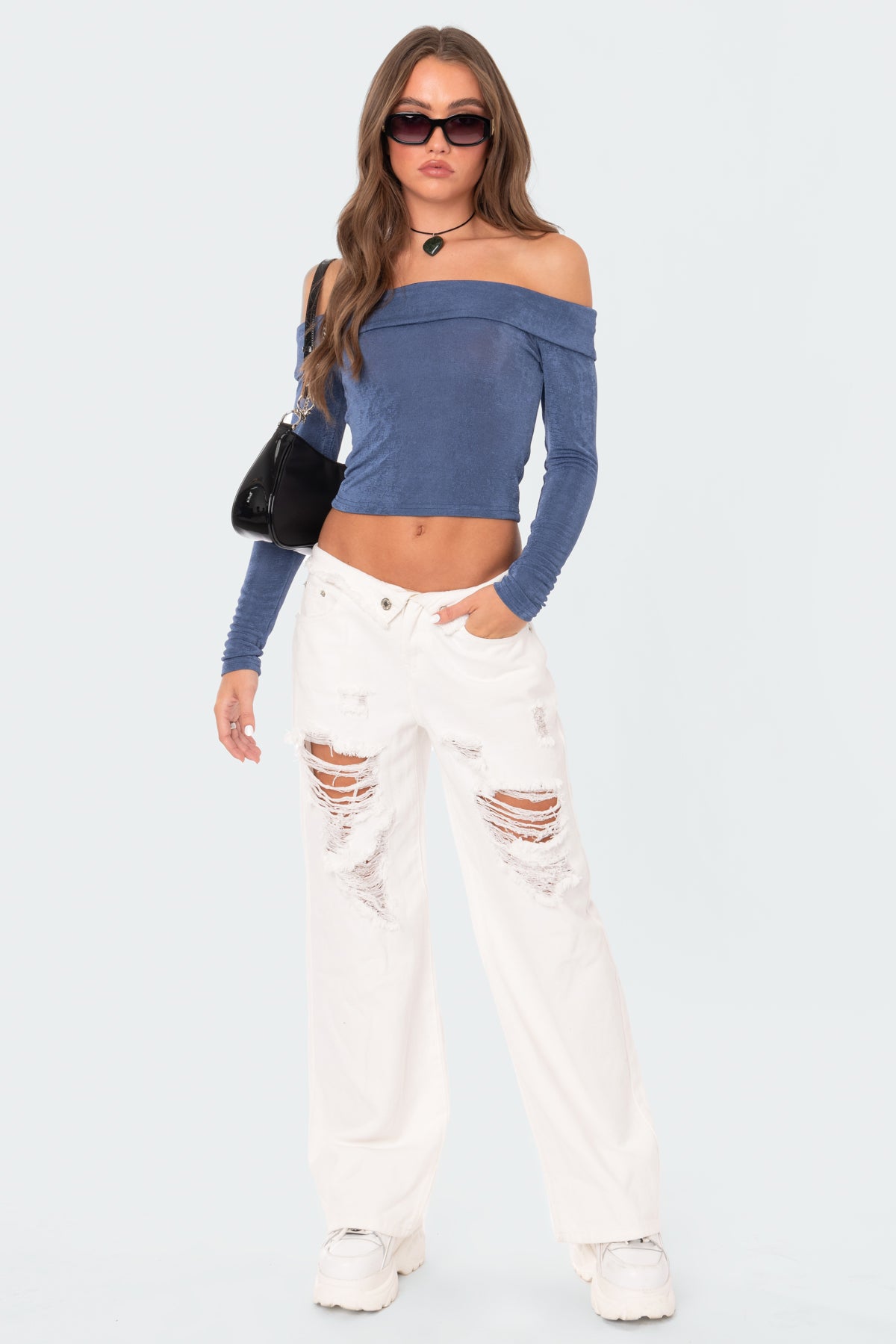 Athena Fold Over Top-Milans Time