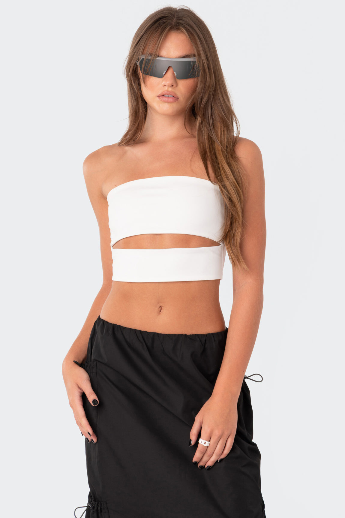 Darcey Cut-Out Tube Top-Milans Time