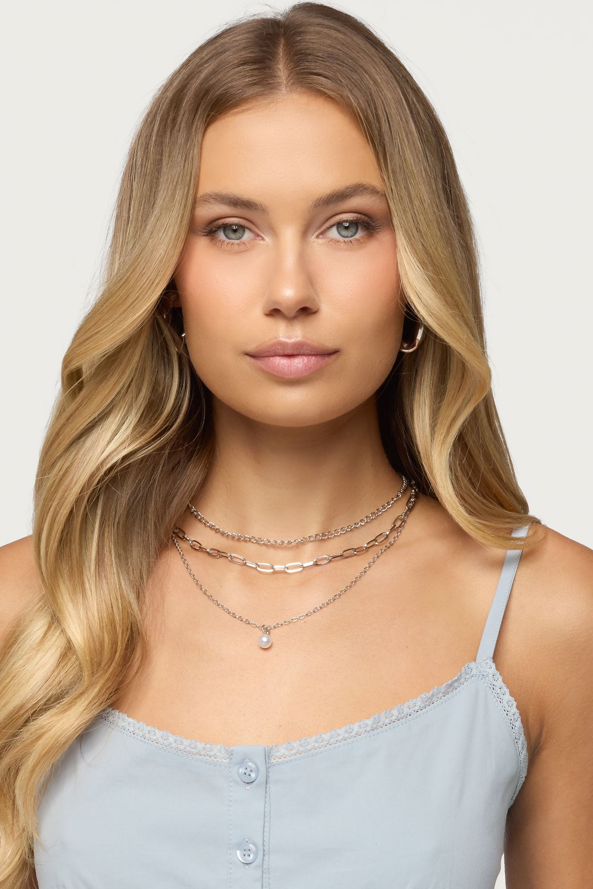 Pearly Necklace Set-Milans Time