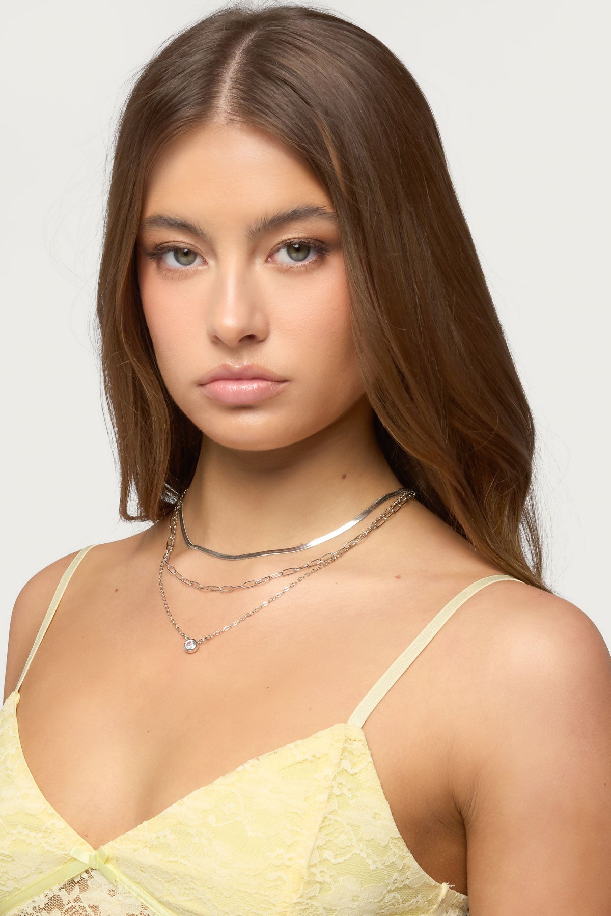 Mixed Chain Necklace Set-Milans Time