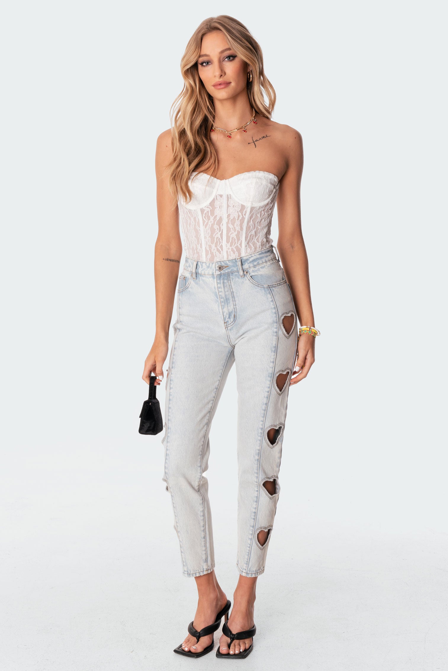 Cartia Lace Corset-Milans Time