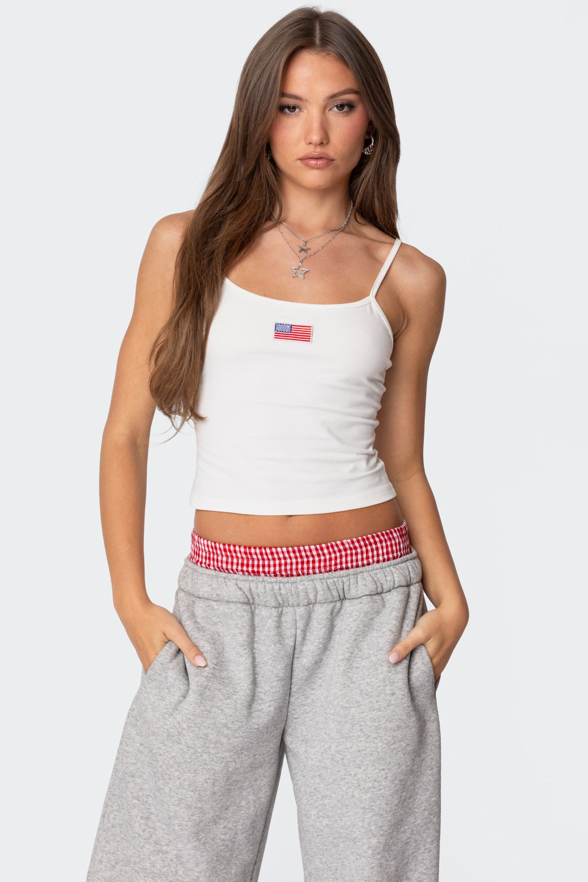 USA Tank Top-Milans Time