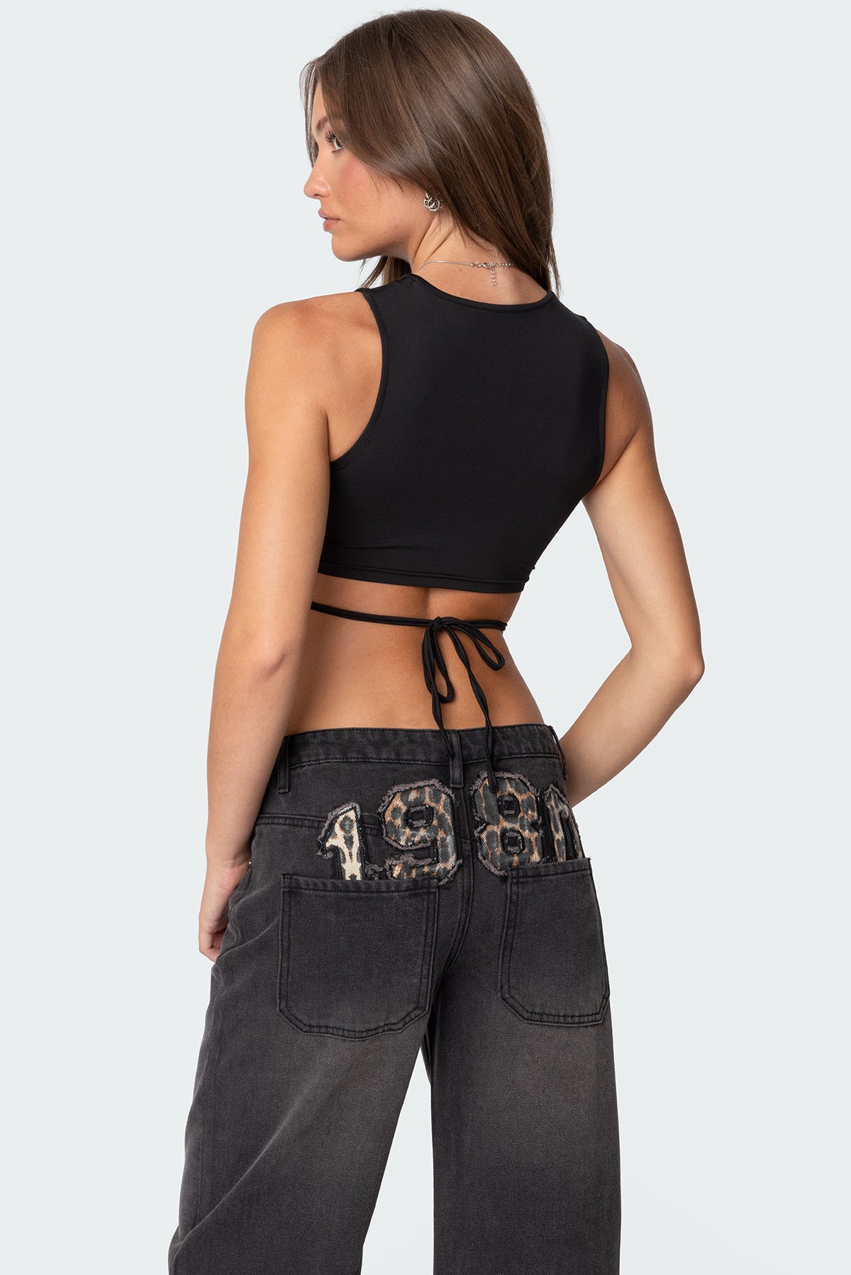 Jen Tie Back Top-Milans Time