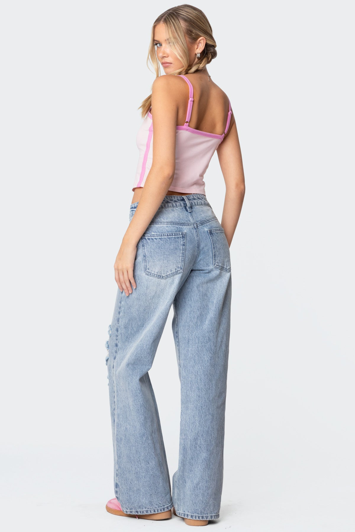 Francesca Contrast Tank Top-Milans Time