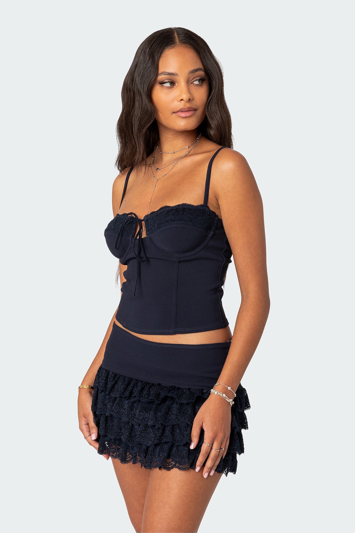 Maisie Lacey Cupped Corset-Milans Time