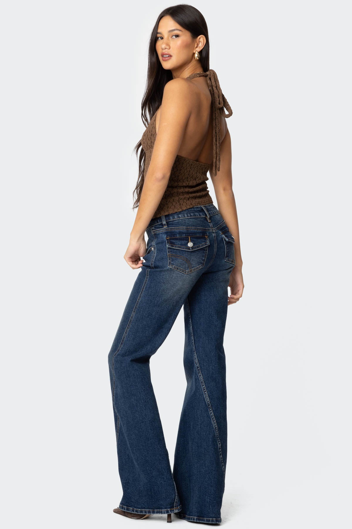 Willow Textured Halter Top-Milans Time