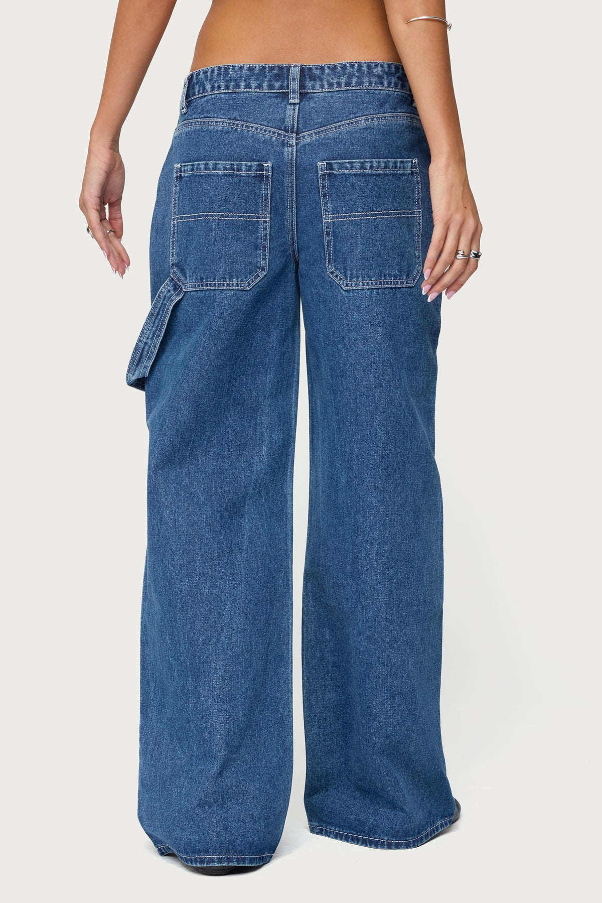 Connie Low Rise Baggy Carpenter Jeans-Milans Time