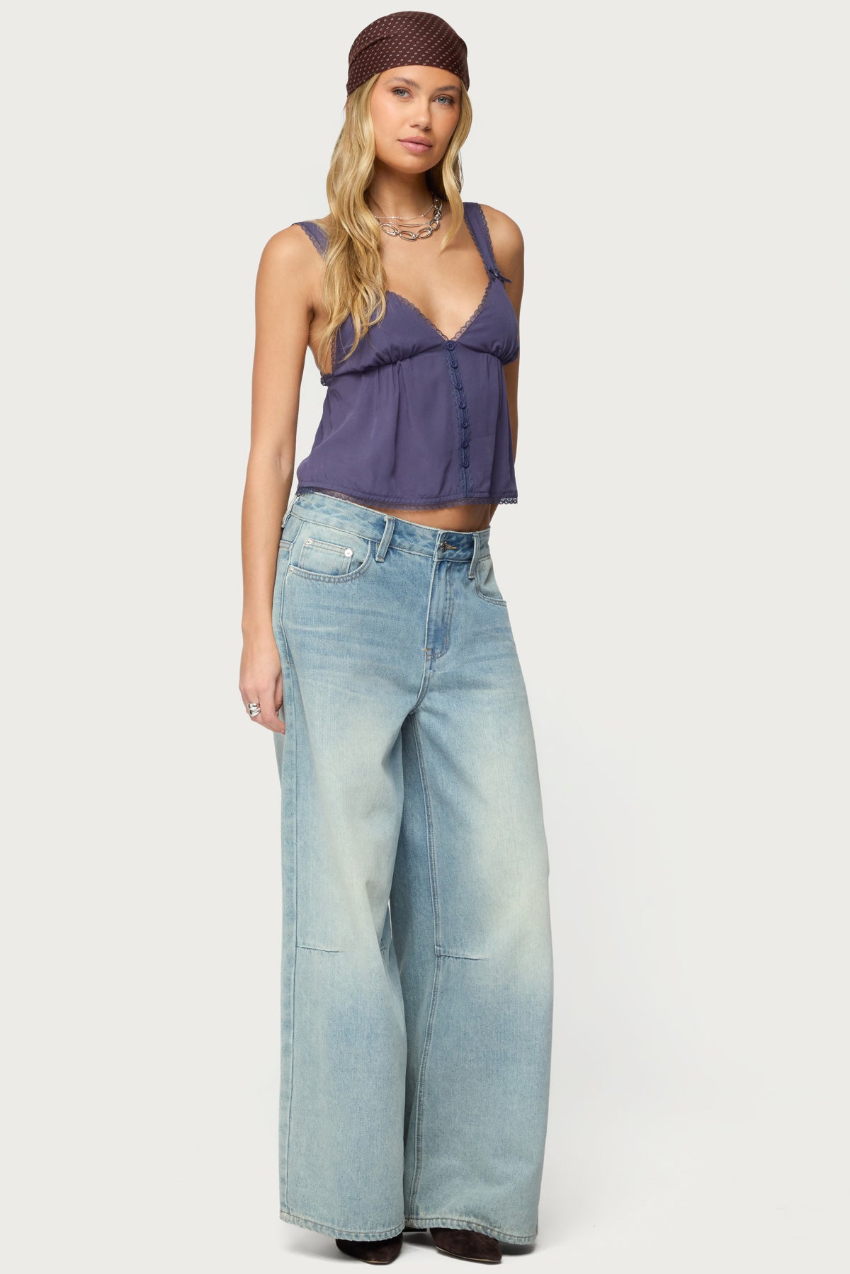 Andea Babydoll Tank Top-Milans Time