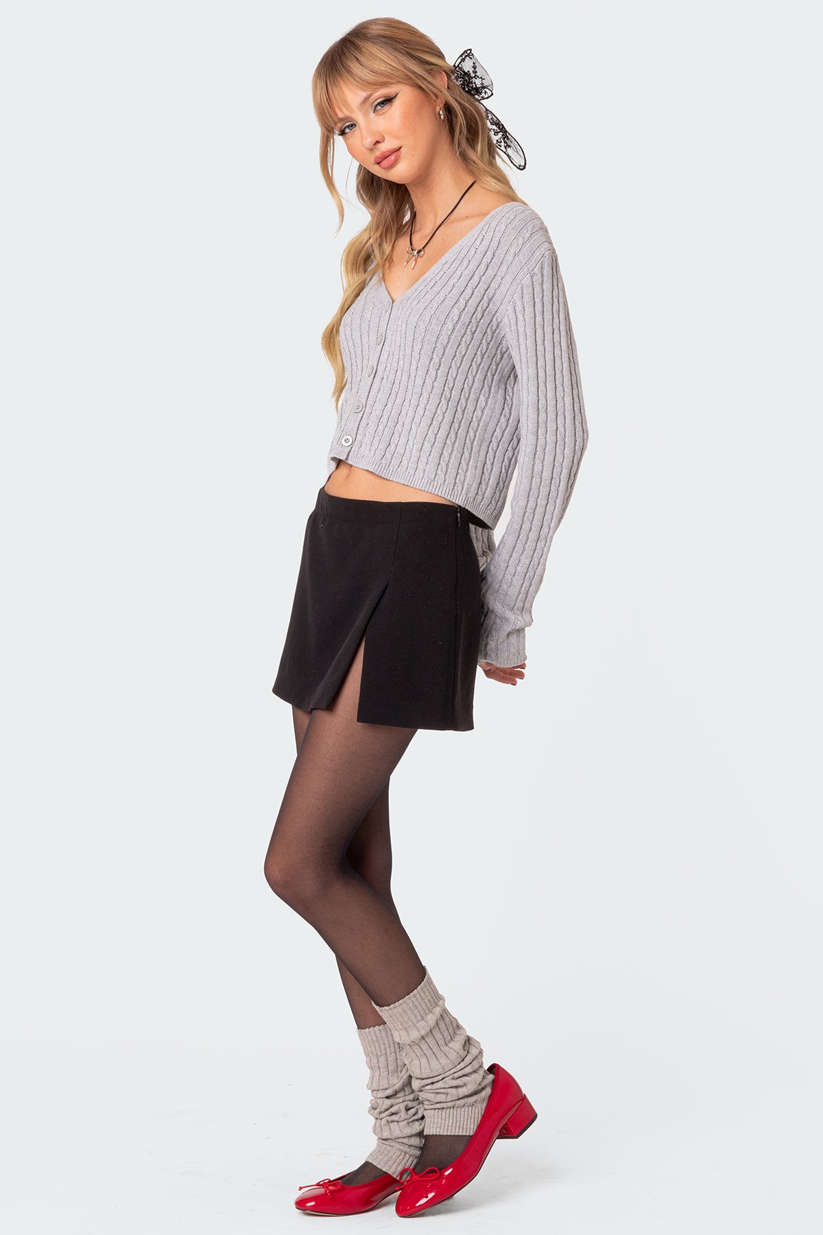Elliot Cable Knit Cardigan-Milans Time