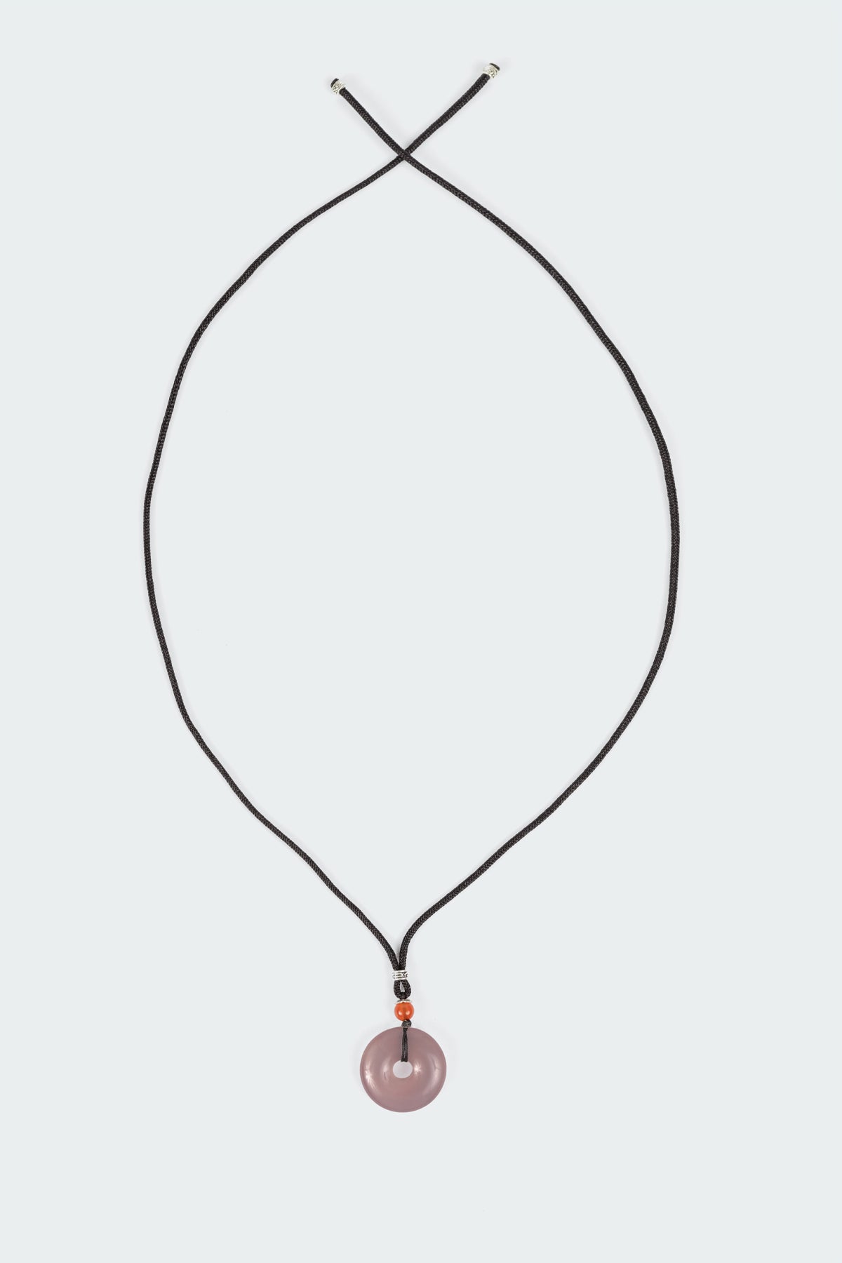 Genie Stone Pendant Cord Necklace-Milans Time