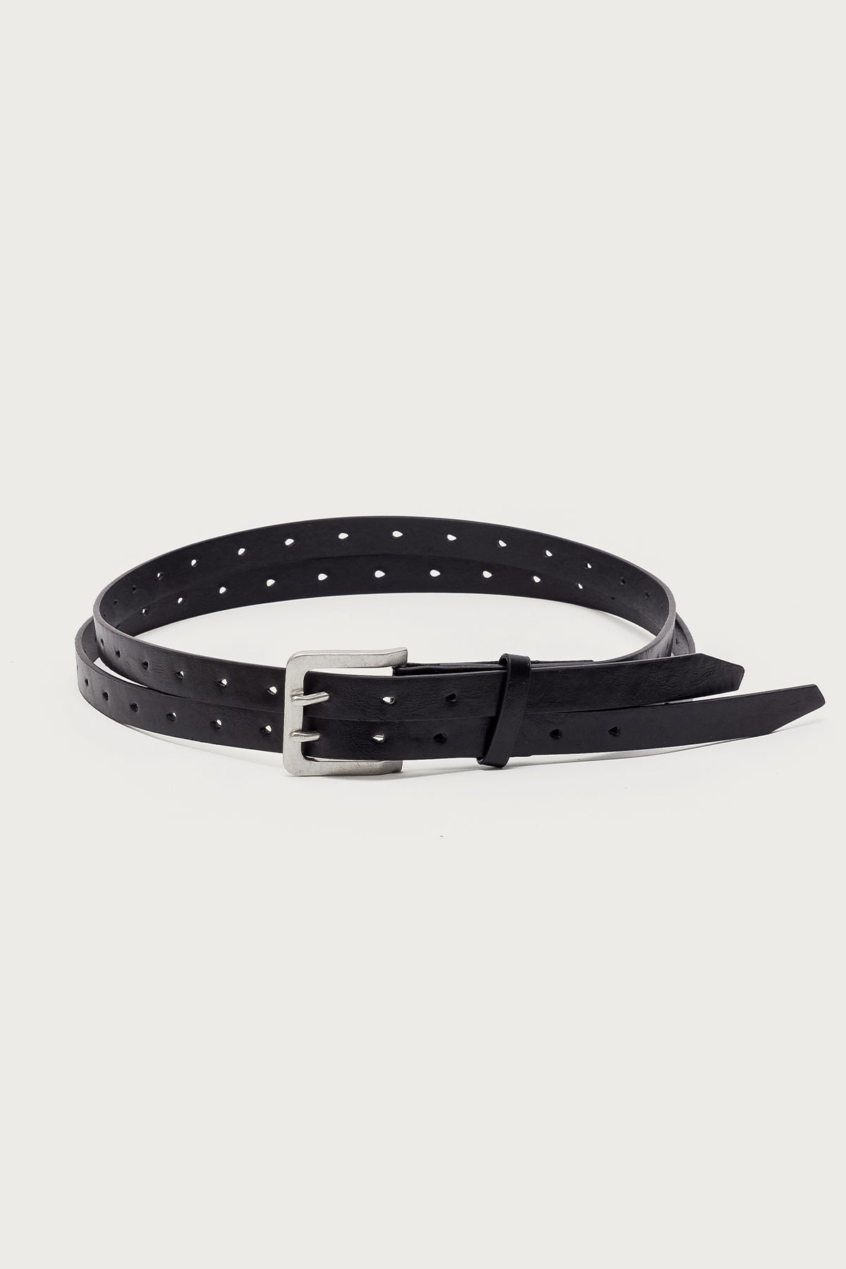 Double Look Faux Leather Belt-Milans Time