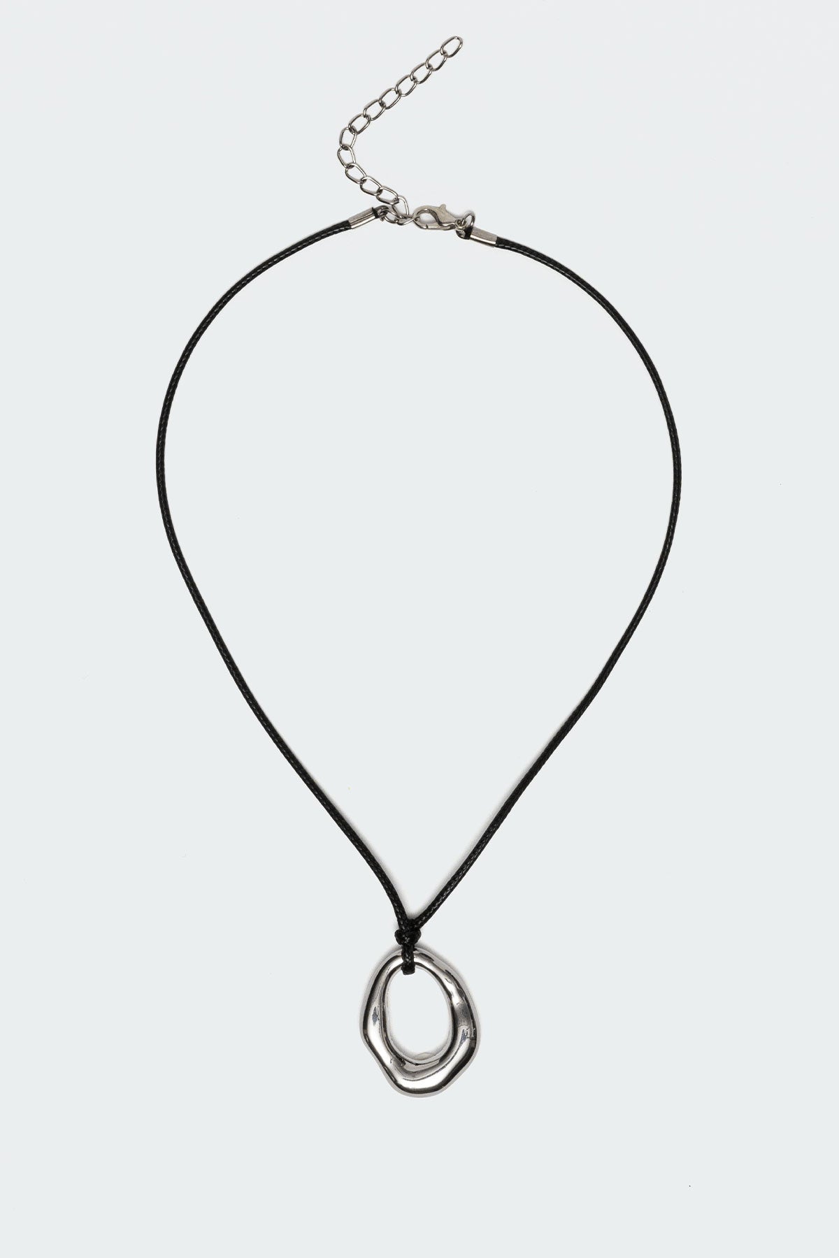 Hoop Cord Necklace-Milans Time