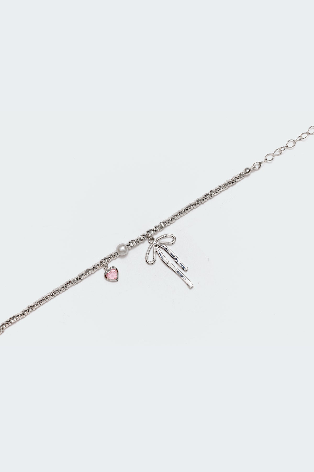 Bow Charm Bracelet-Milans Time