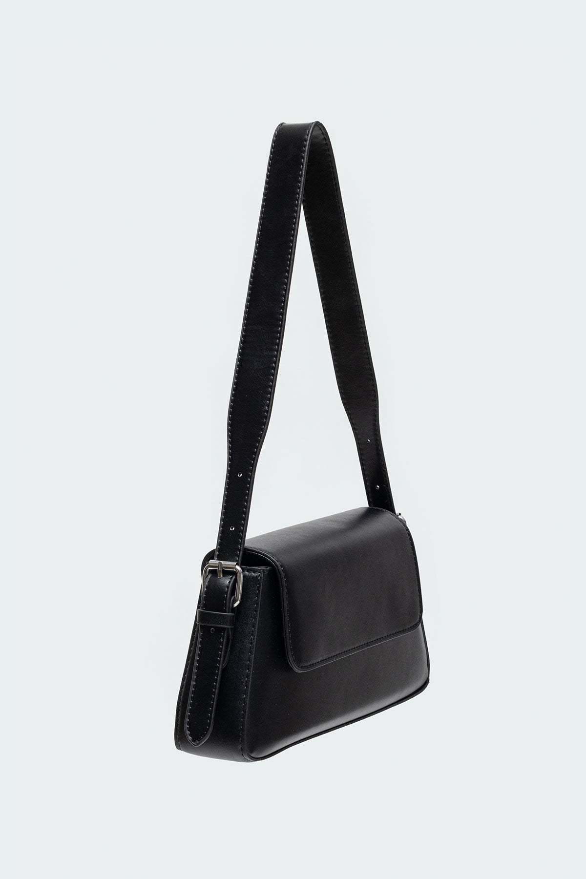 Leia Faux Leather Shoulder Bag-Milans Time