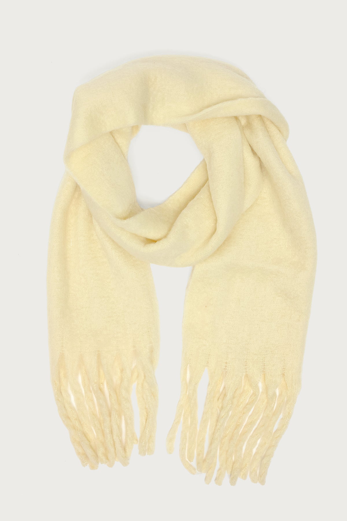 Fringed Chunky Scarf-Milans Time