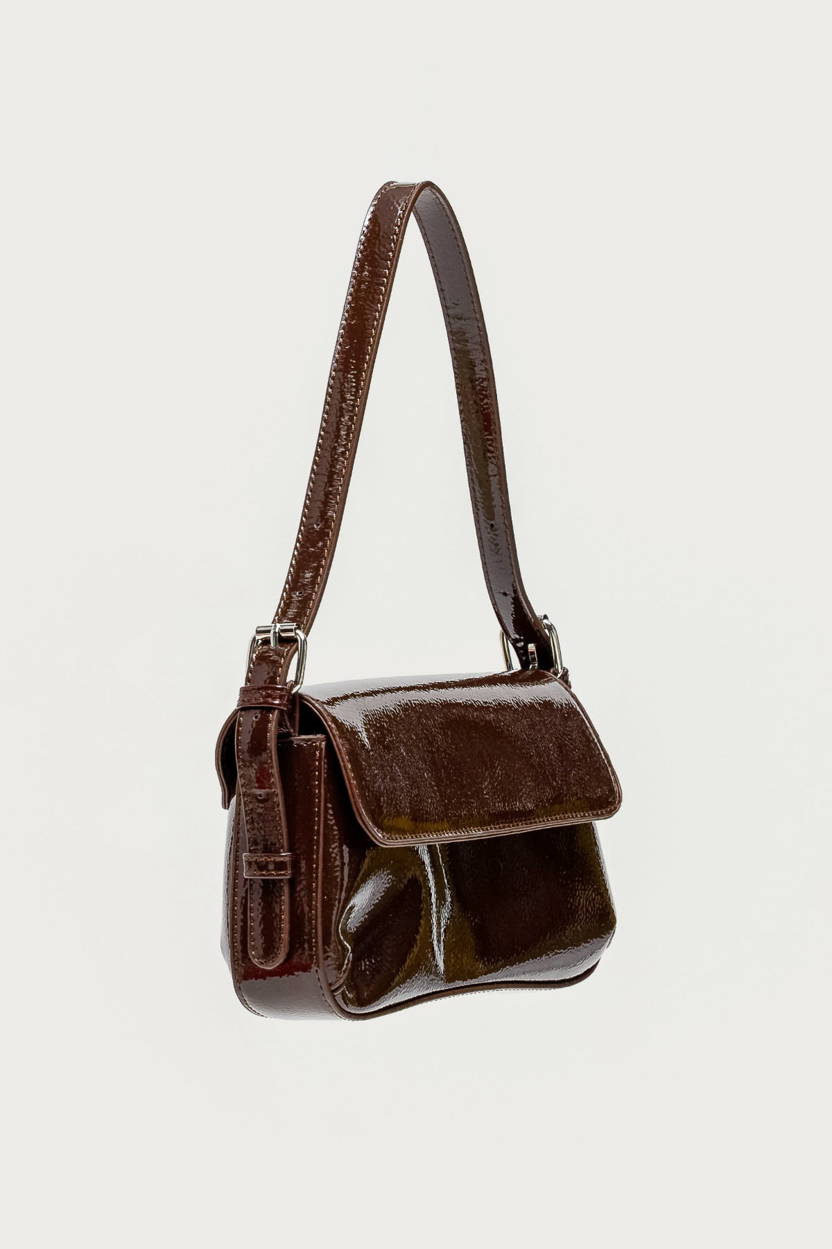 Red Carpet Faux Patent Leather Bag-Milans Time