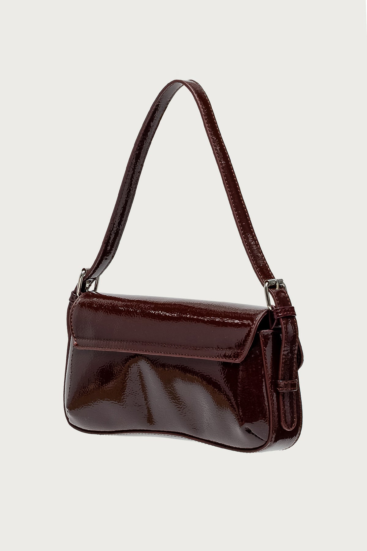 Red Carpet Faux Patent Leather Bag-Milans Time