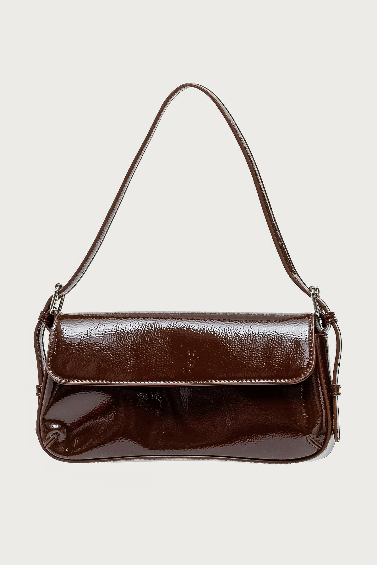 Red Carpet Faux Patent Leather Bag-Milans Time