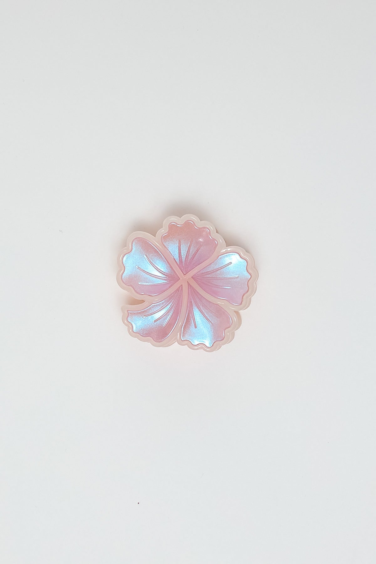 Iridescent Flower Claw Clip-Milans Time