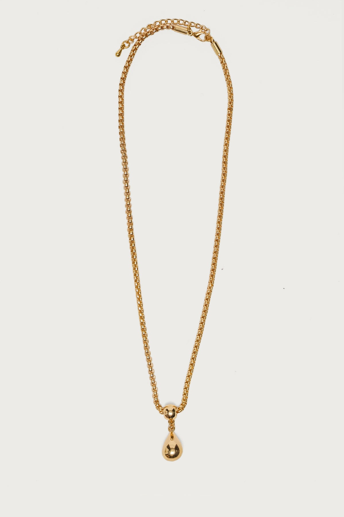 Teardrop Chain Necklace-Milans Time