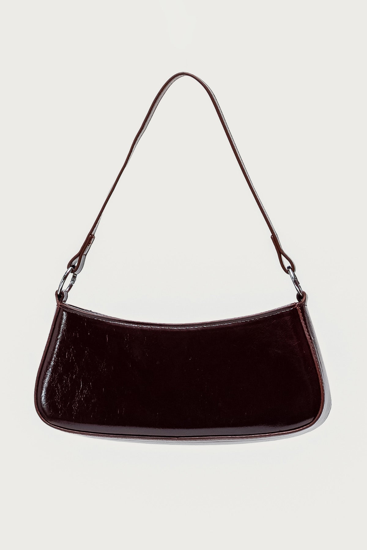 Buckle Up Faux Leather Bag-Milans Time