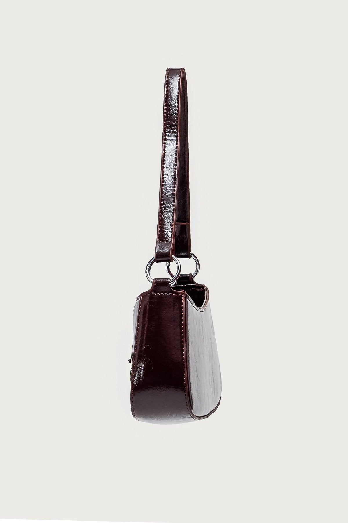 Buckle Up Faux Leather Bag-Milans Time