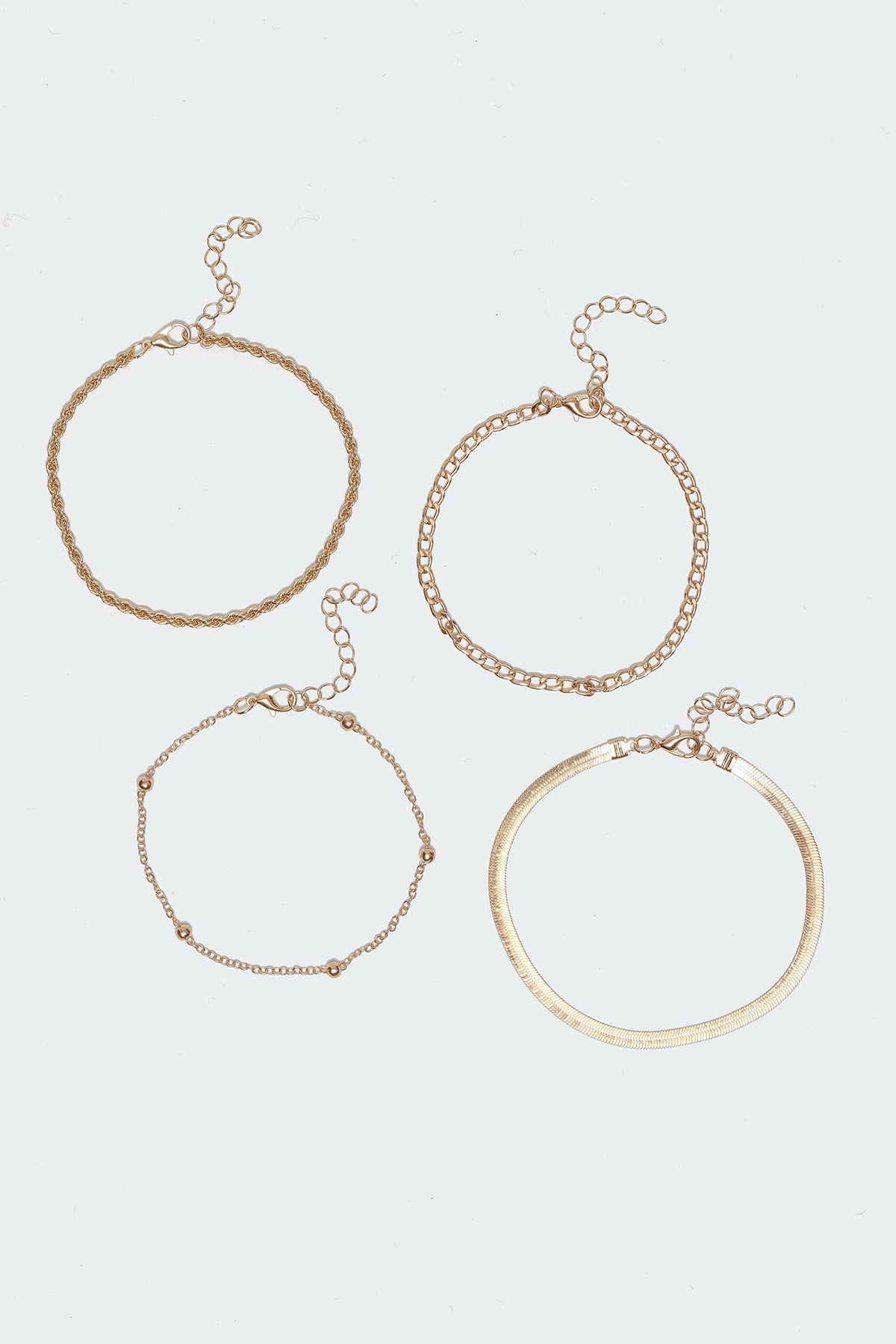 Golden Hour Assorted Anklet Pack-Milans Time