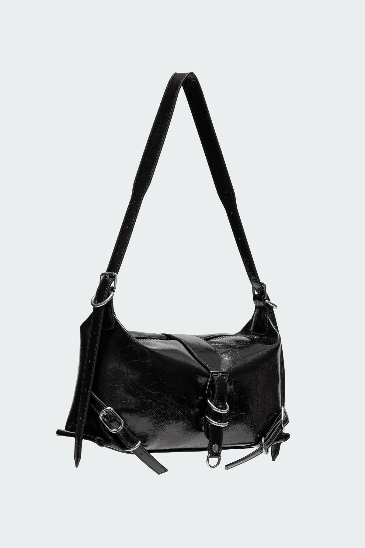 Marlie Faux Leather Shoulder Bag-Milans Time