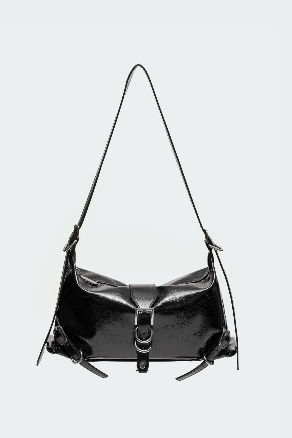 Marlie Faux Leather Shoulder Bag-Milans Time