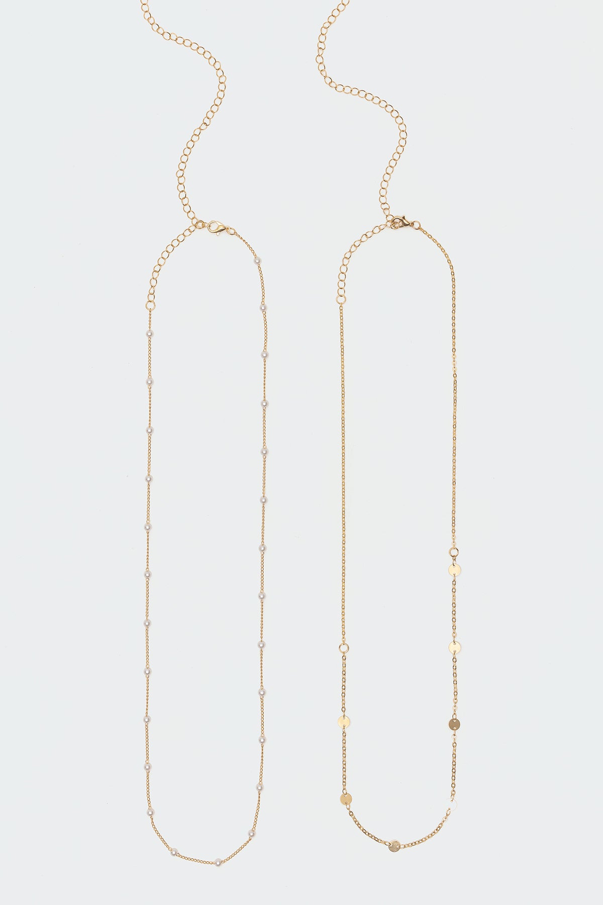 Pearly Double Belly Chain-Milans Time