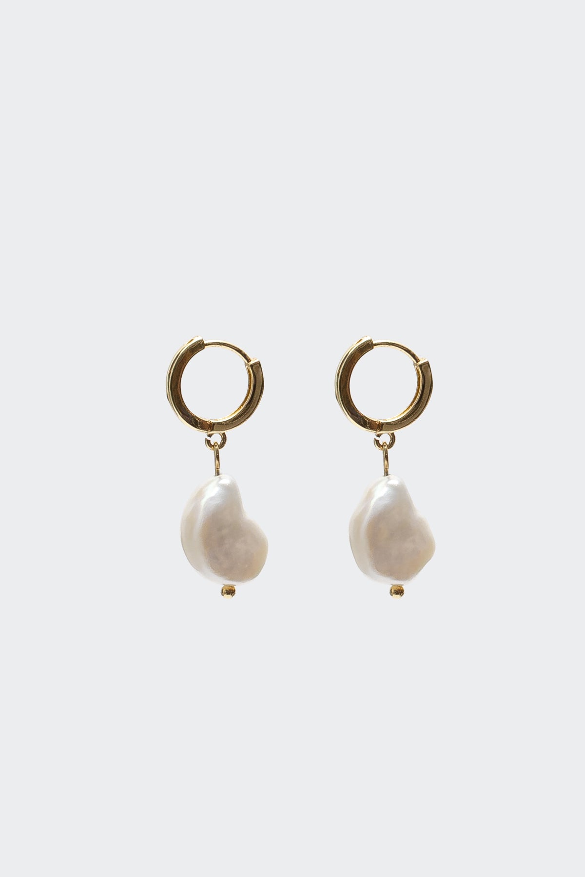 Pearla Hoop Earrings-Milans Time