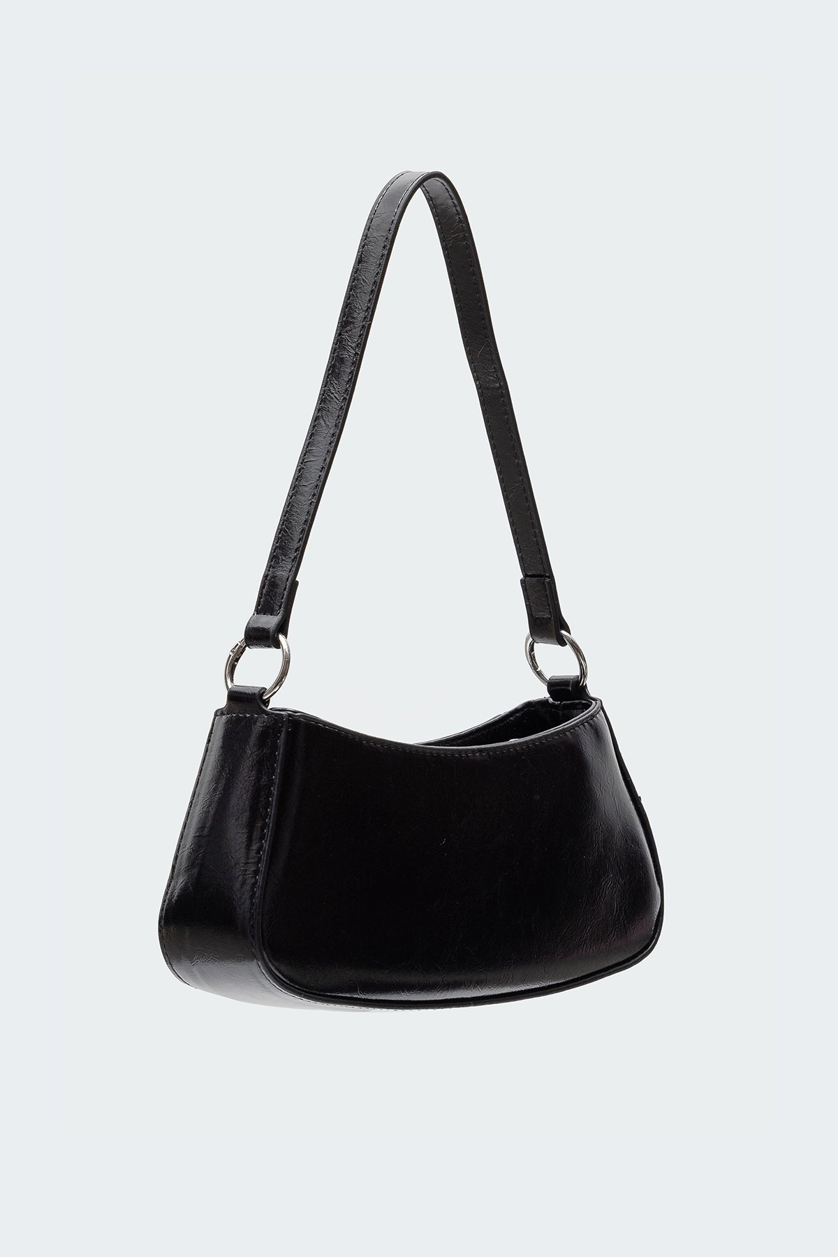 Buckle Up Faux Leather Bag-Milans Time