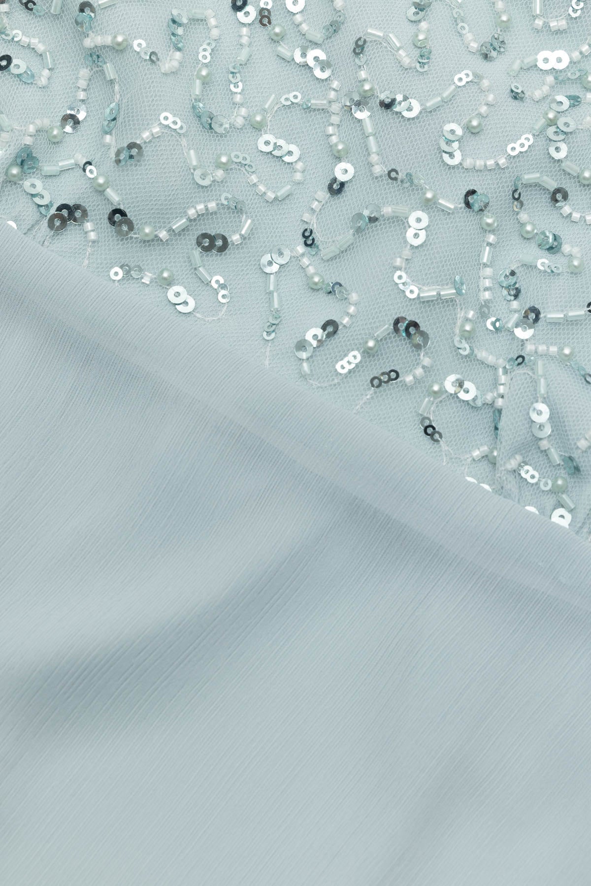 Beadie Sheer Chiffon Strapless Top-Milans Time